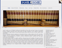Tablet Screenshot of jamilandjamil.com